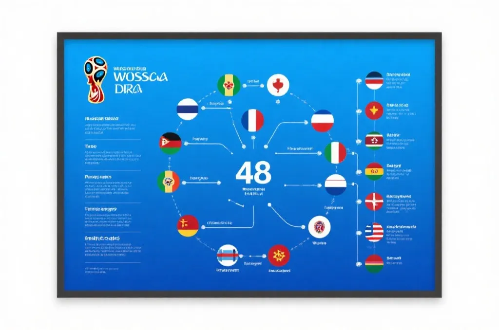 2026世界杯美加墨赛制全解：48队到底怎么踢？新粉几分钟看懂